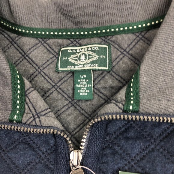 G.H. Bass & Co. | Sweaters | G H Bass L Large 4 Zip Pullover Fleece ...